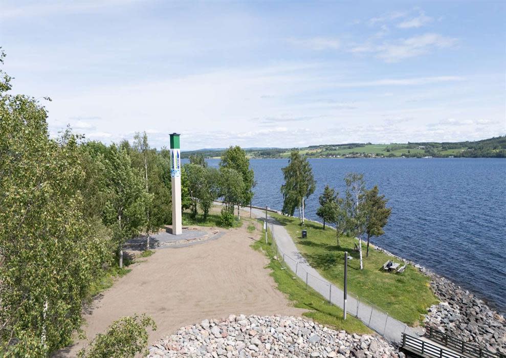 Stolpemonolitten på Gjøvik - Stolpejaktens hjemsted - Visit Øst-Norge