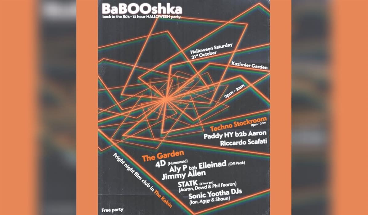 Babooshka - Kazimier Garden 12 Hour Halloween Party