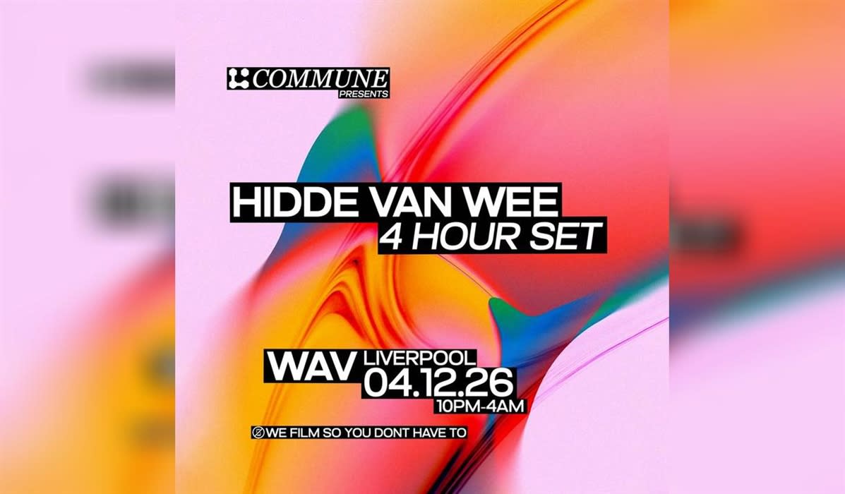 Commune Presents: Hidde van Wee 4 Hour Set