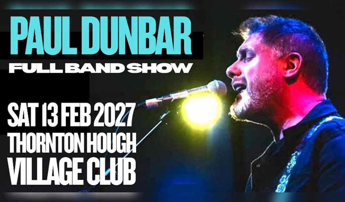 Paul Dunbar (Full Band Show)