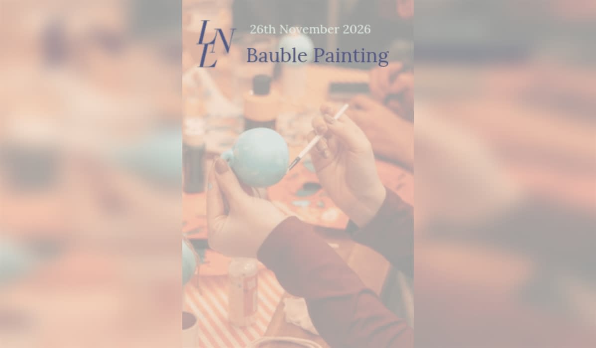 Bauble Painting Workshop With Liverpool Ladies Network