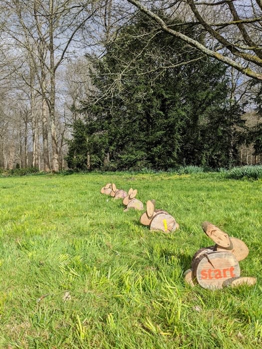 Easter egg hunt at Petworth House and Park Great Sussex Way