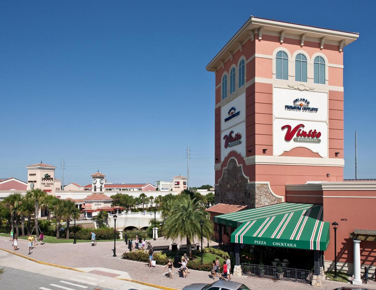 Locations of Premium Outlet Centers Across the US