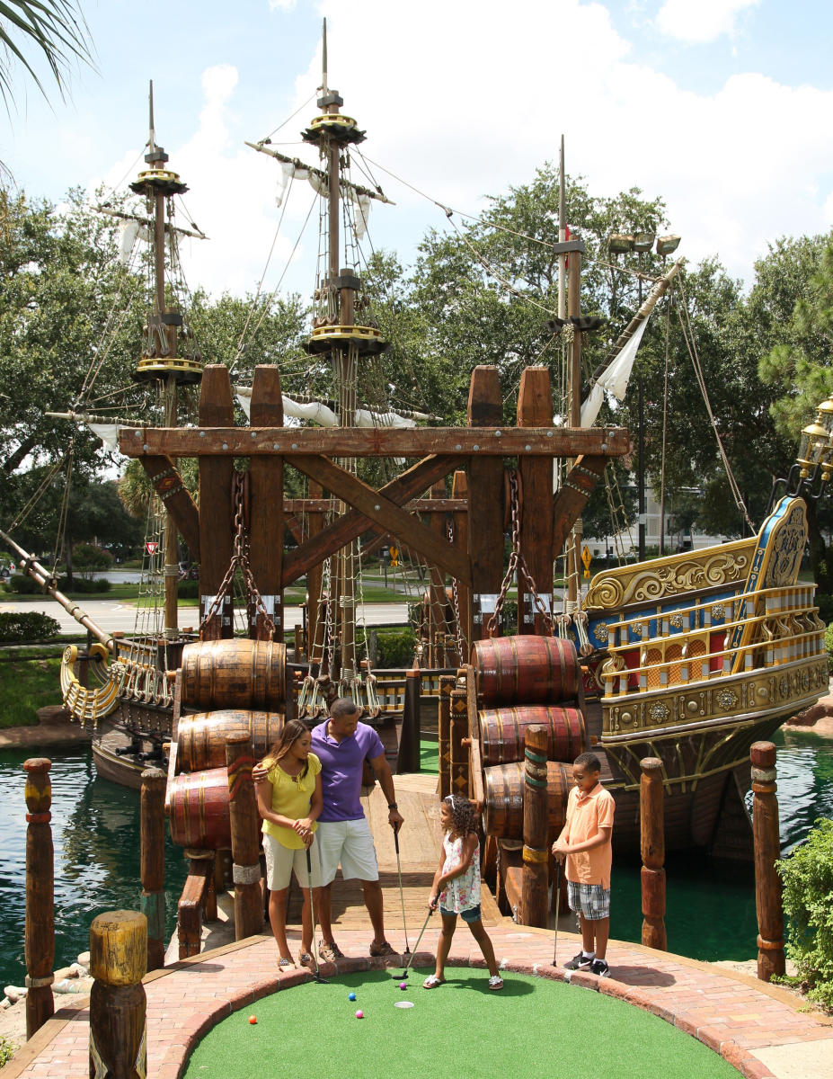 Pirate's Cove Adventure Golf International Drive