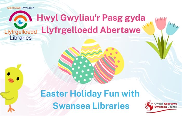 Easter Holiday Fun with Swansea Libraries
