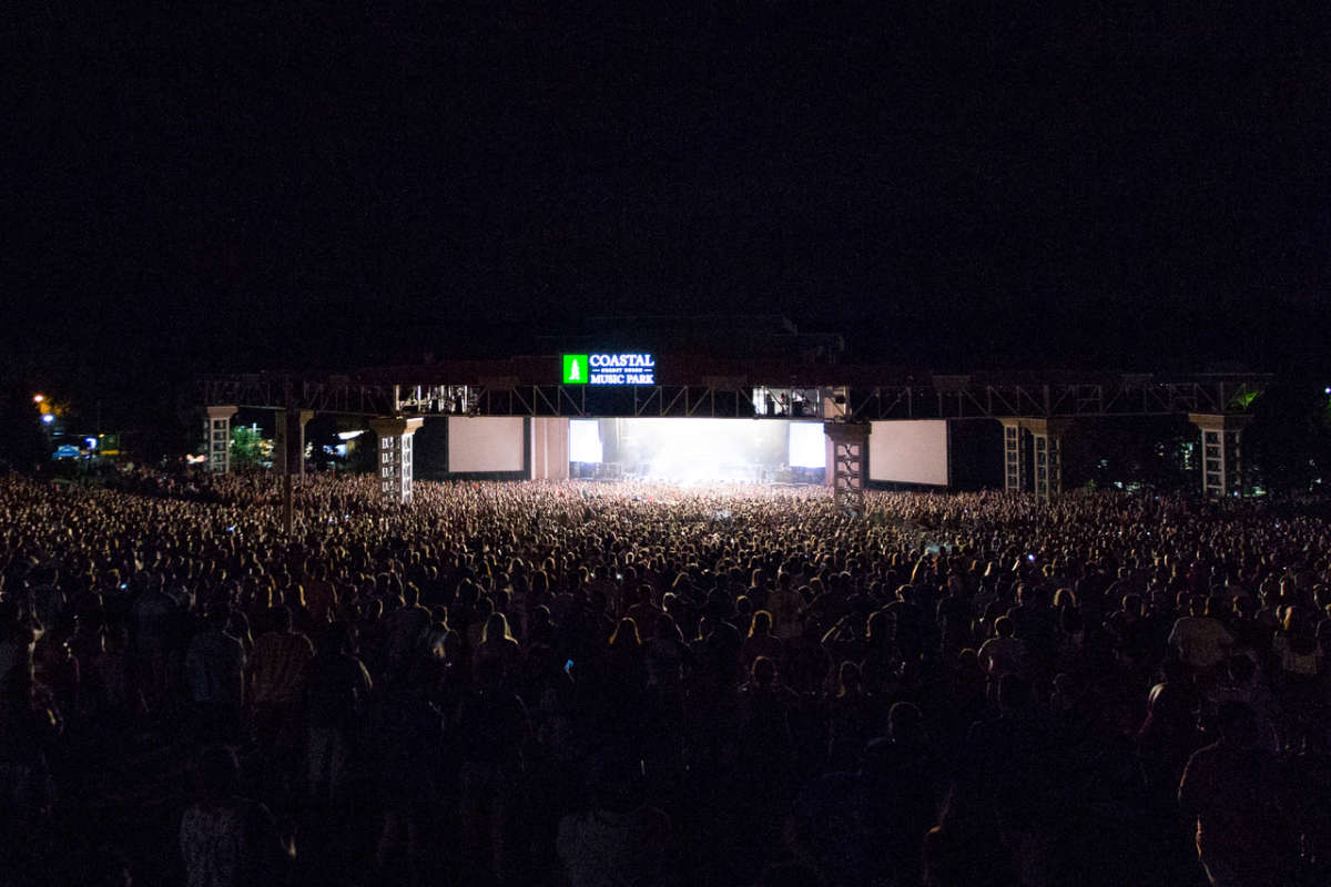 Coastal Credit Union Music Park Seating Chart