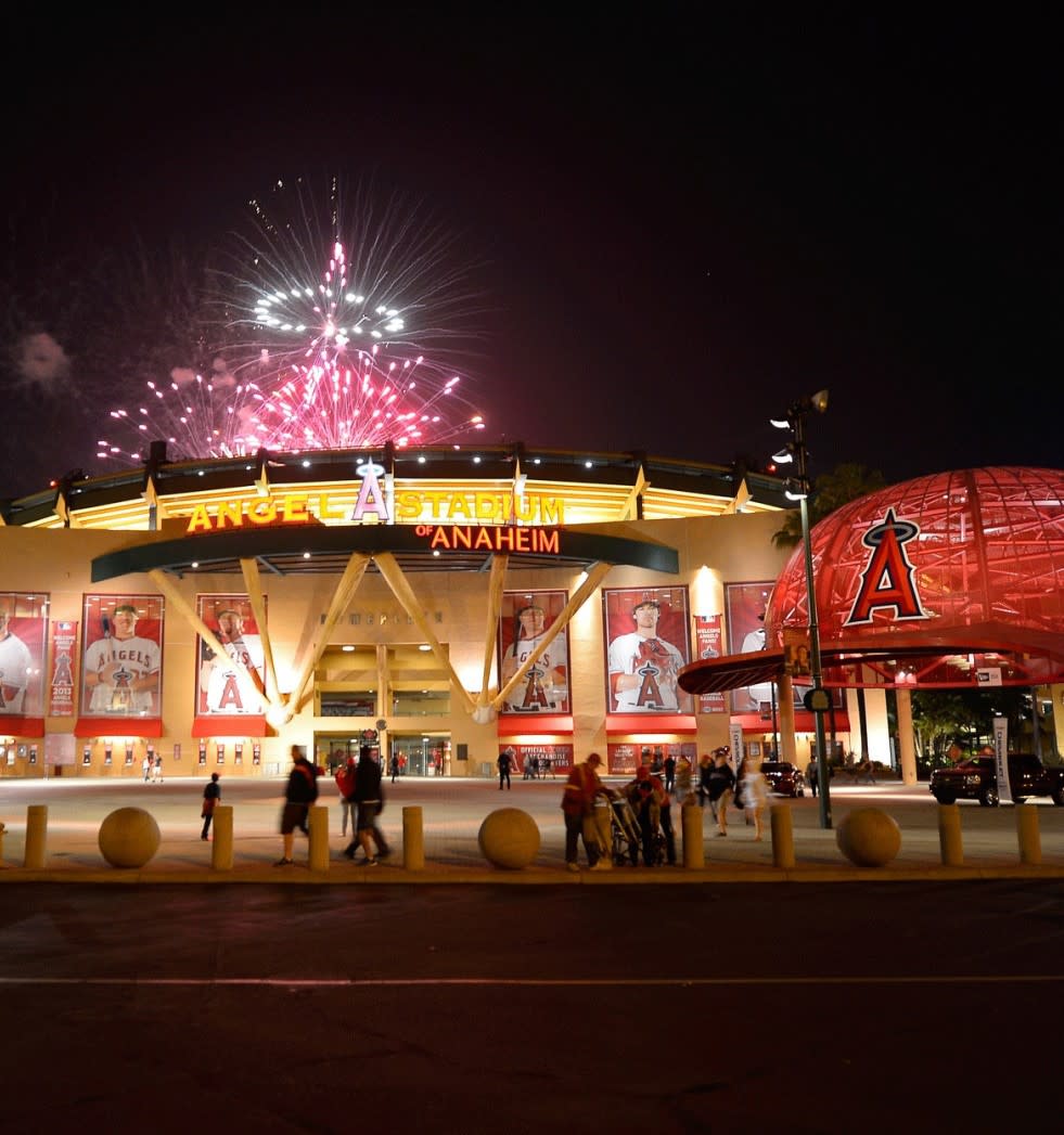 Angel Stadium - Home of the Los Angeles Angels of Anaheim