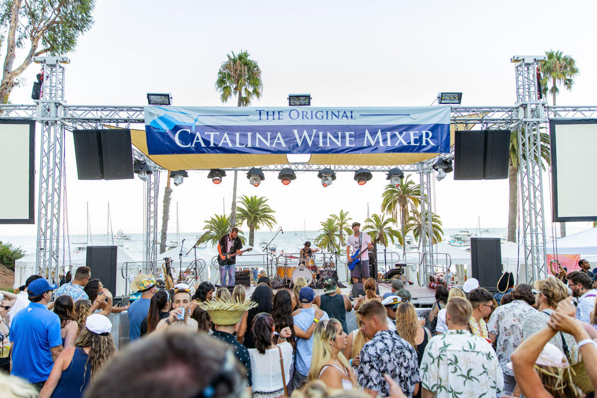 Catalina island wine mixer