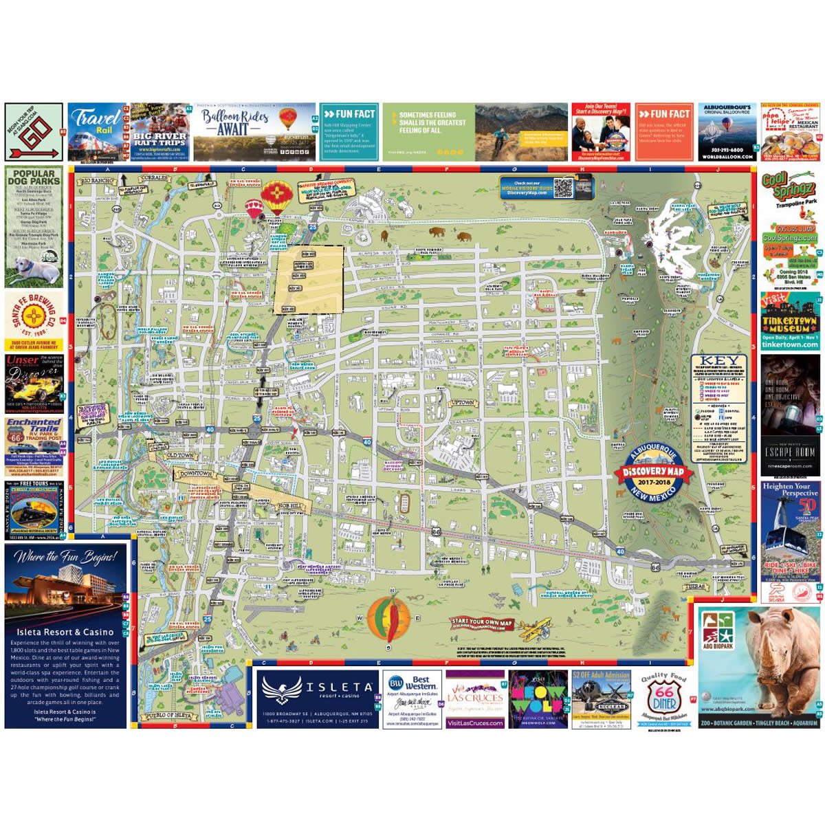 Discovery Map Of Albuquerque