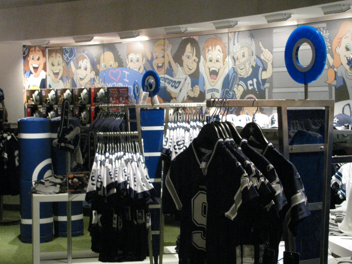 dallas cowboys official pro shop