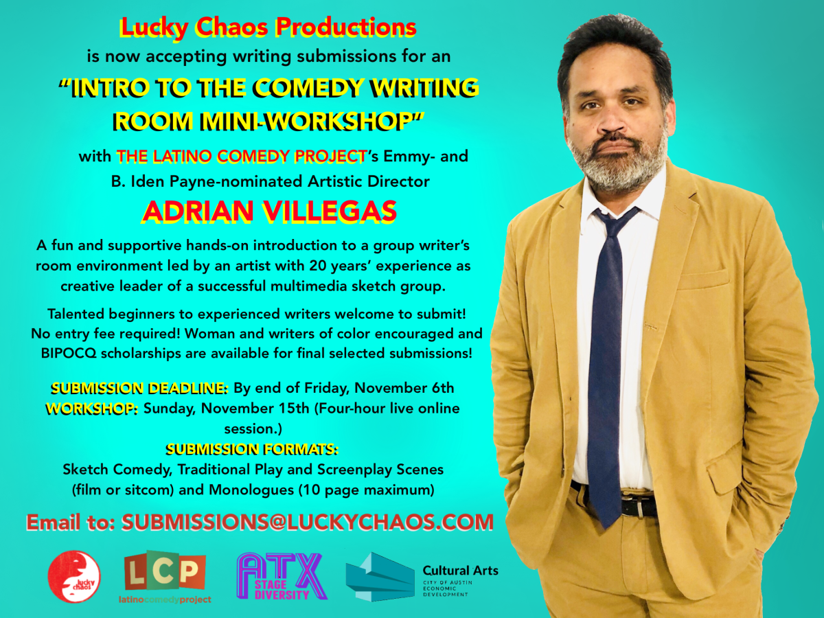 Intro To The Comedy Writing Room Mini Workshop Austin Tx