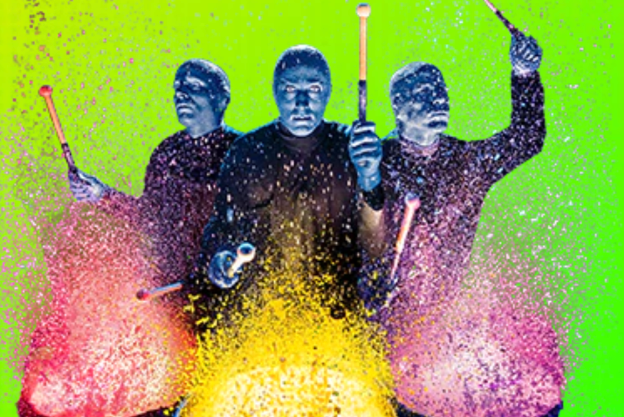 Blue is Back in Boston! Blue Man Group Live in Full Color