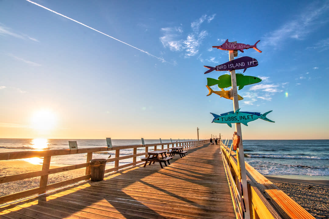 Sunset Beach Fishing Pier Best Fishing Pier in Southern North Carolina