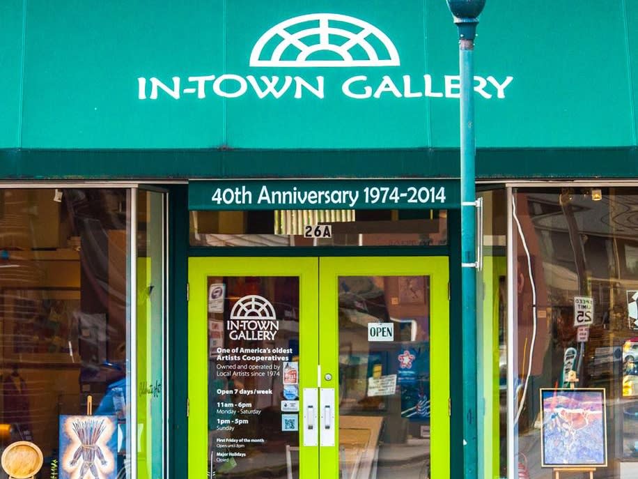 in town gallery in town gallery