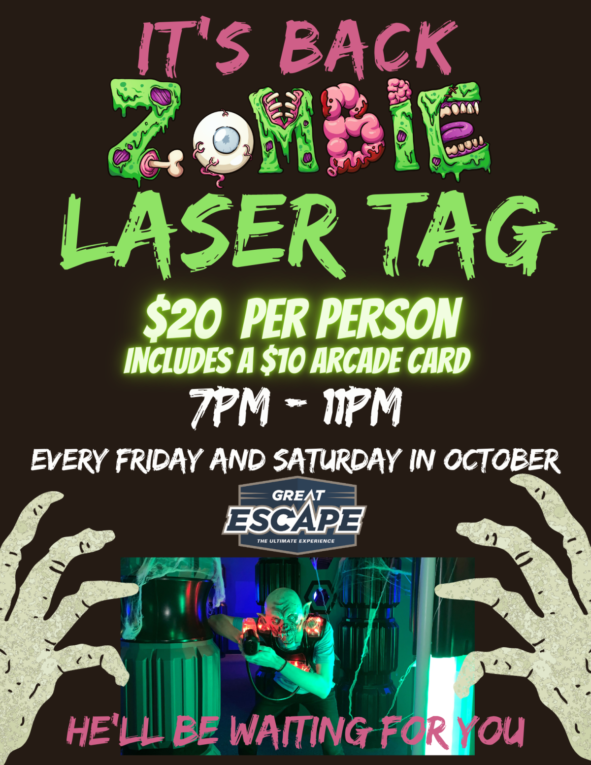 Zombie Laser Tag