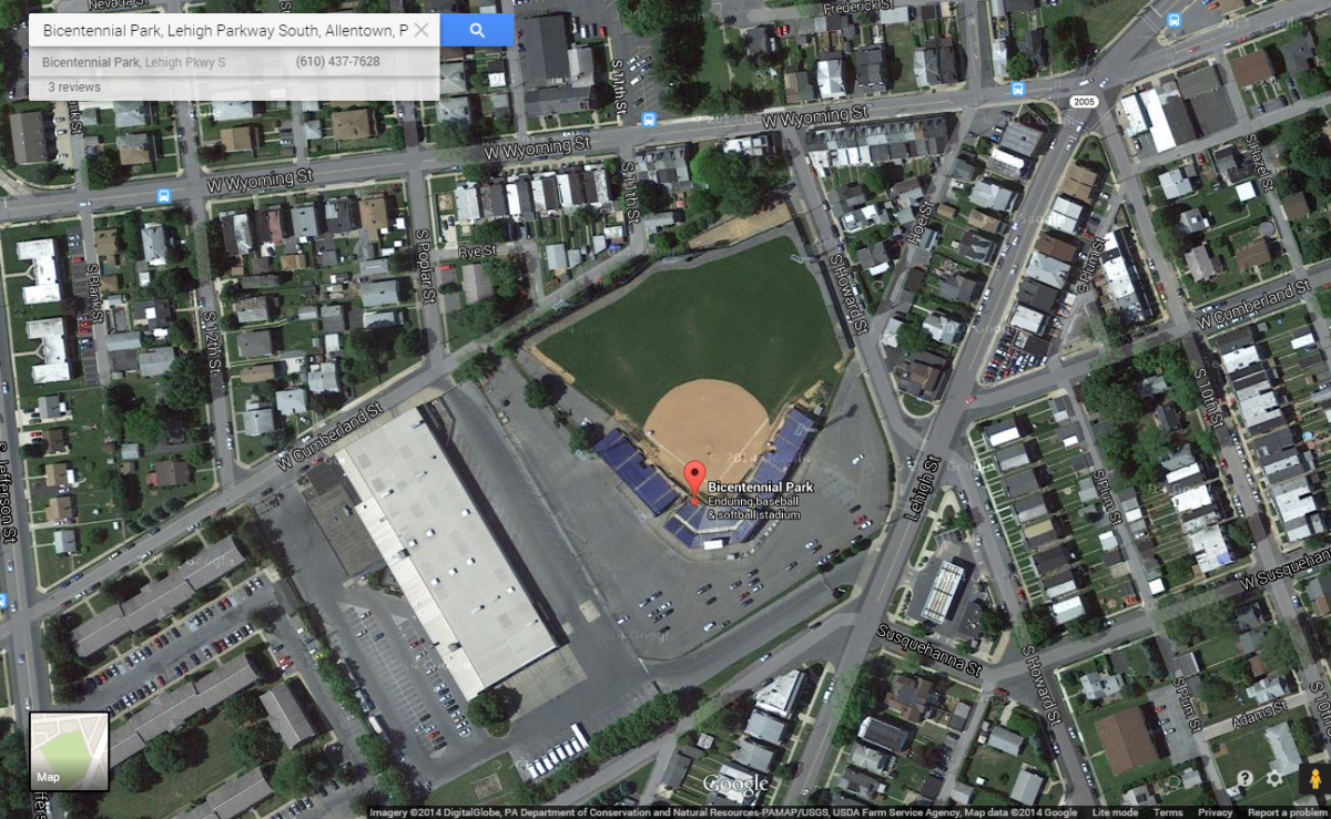 Bicentennial Park Allentown, PA 18103