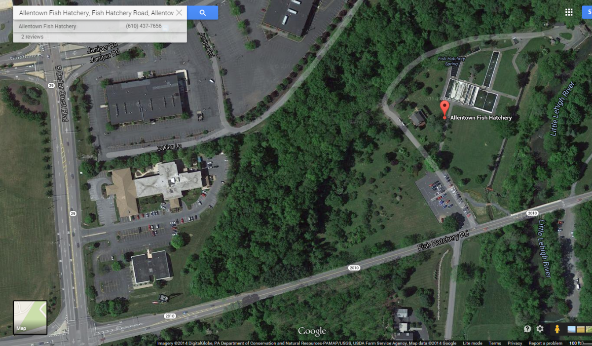 Li'lLeHi Trout Nursery Allentown, PA 18103