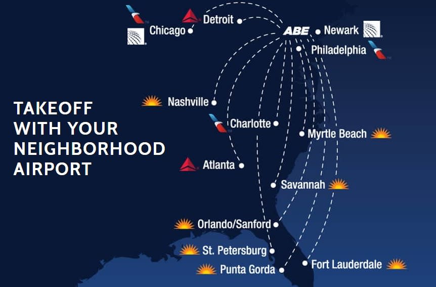 Lehigh Valley International Airport Allentown, PA 18109