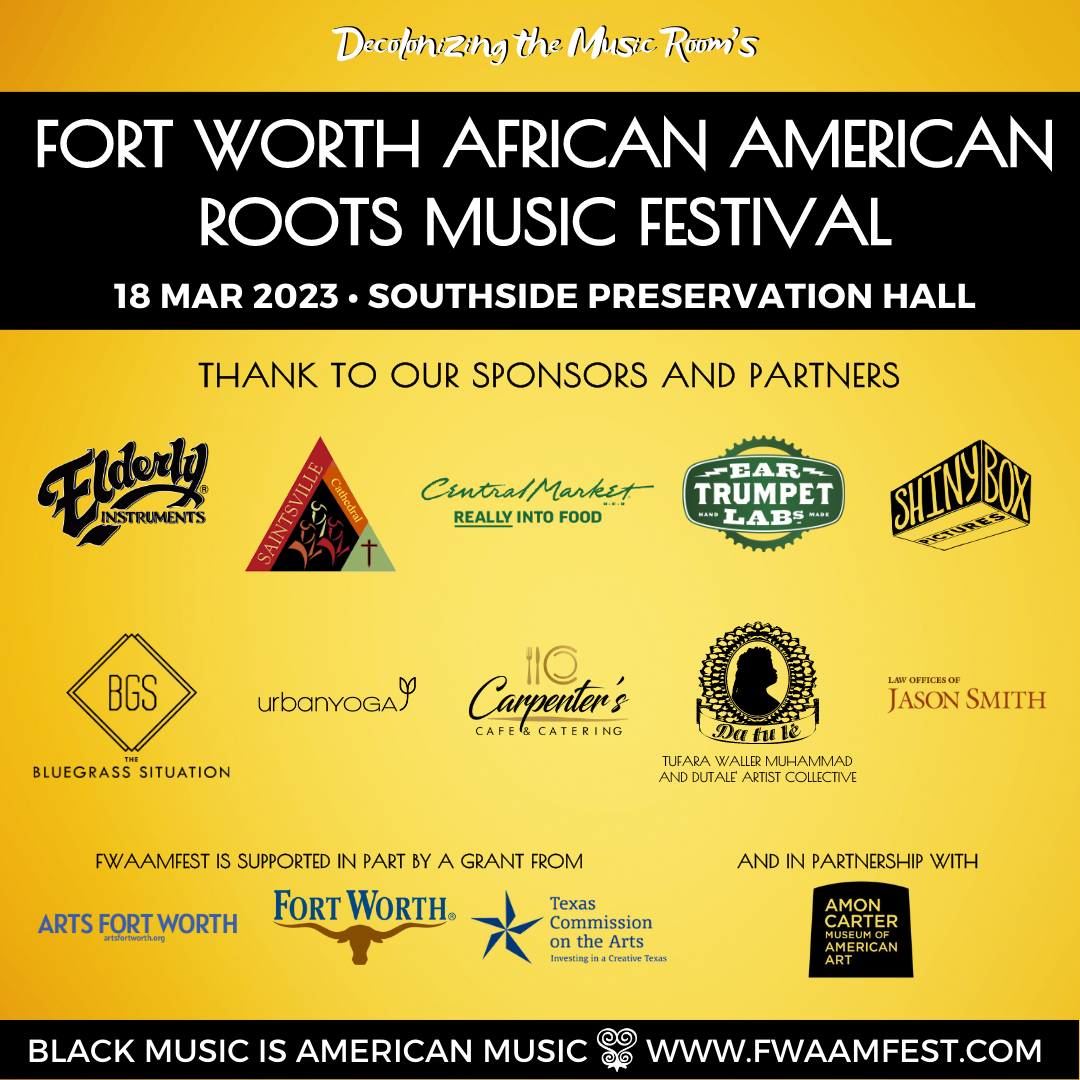 Fort Worth African America Roots Music Festival Fort Worth, TX 76112