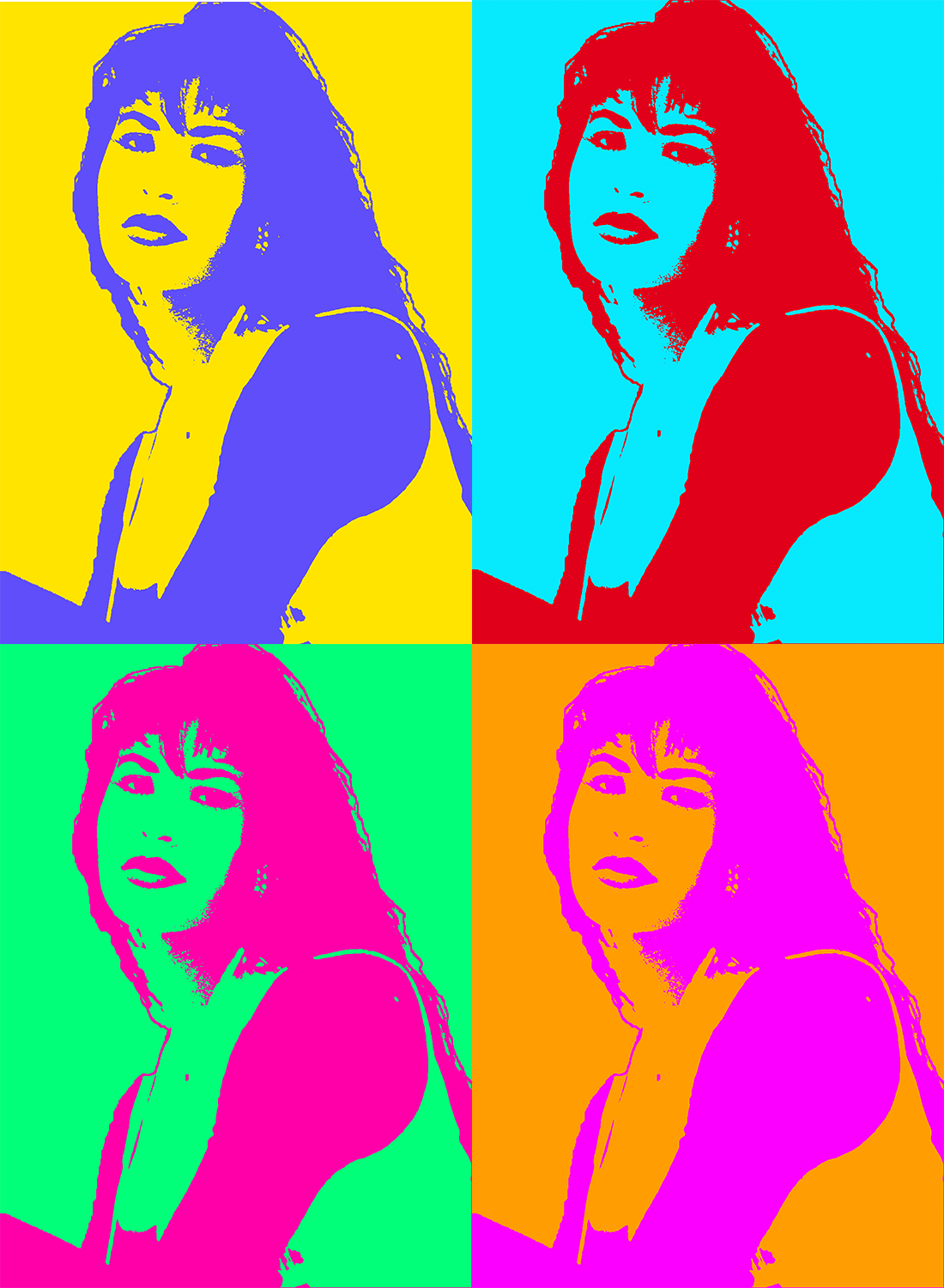 Selena Pop Portrait Painting Class Fort Worth Tx 76164