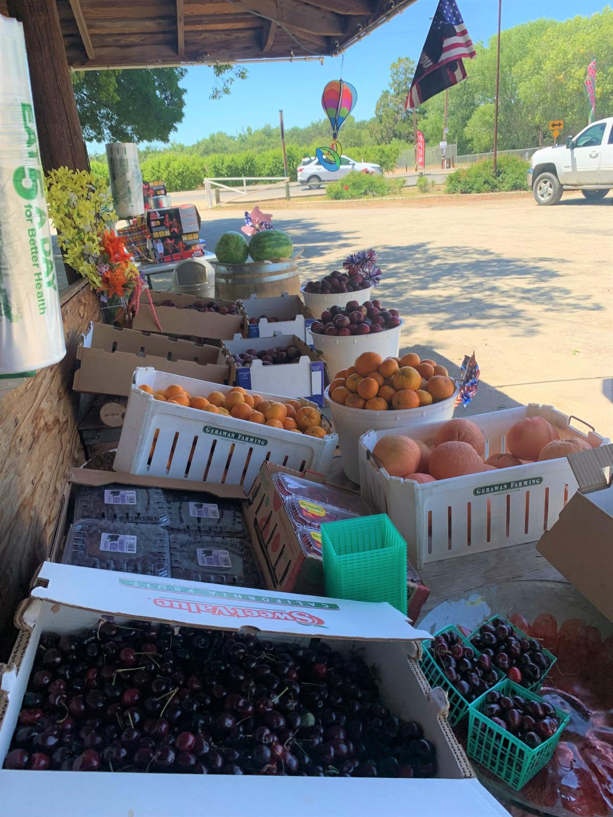 Blossom Trail Fruit Stand