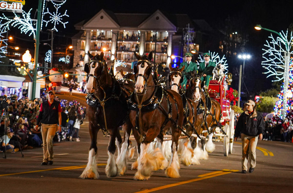 Gatlinburg Fantasy Of Lights Parade 2025 Kyle Anstice