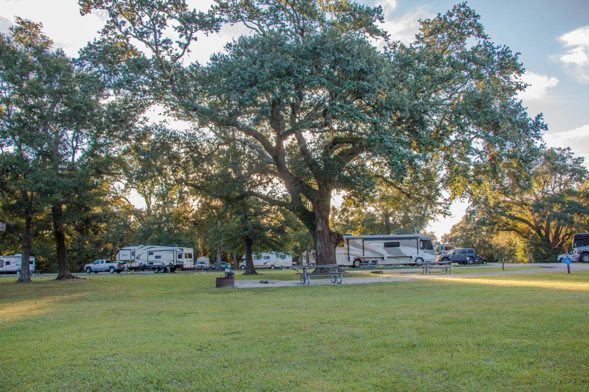 Davis Bayou Camping Gulf Islands National Seashore