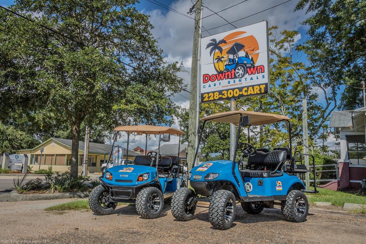 Downtown Cart Rentals Ocean Springs Ms 39564