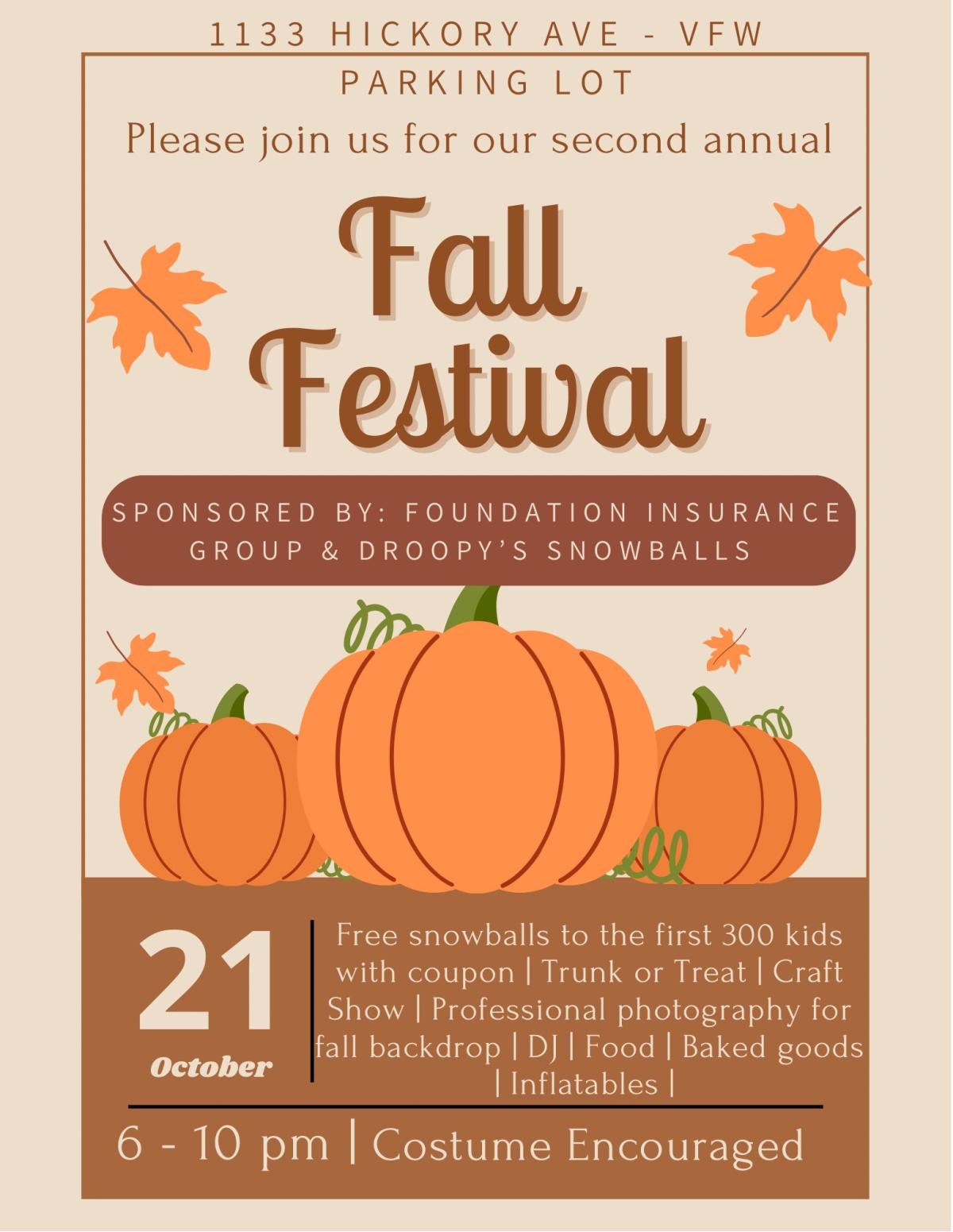 Fall Festival Trunk or Treat