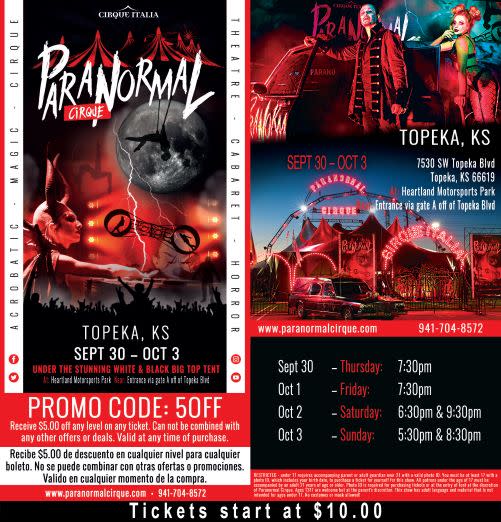 Paranormal Cirque Paranormal Cirque