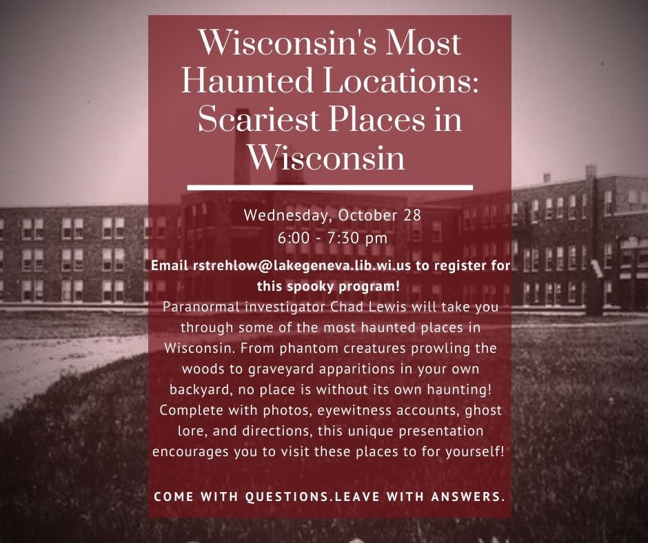 Haunted Locations The Scariest Places In Wisconsin