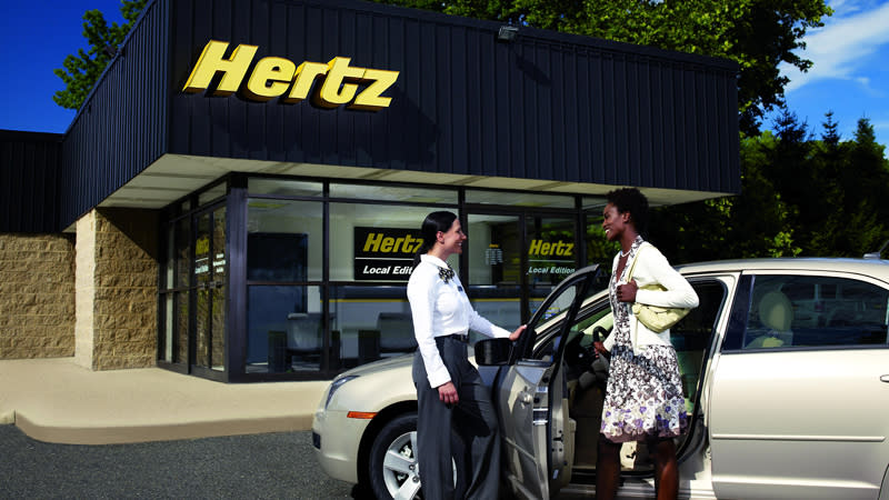 Hertz Rent-A-Car at Palm Springs Airport
