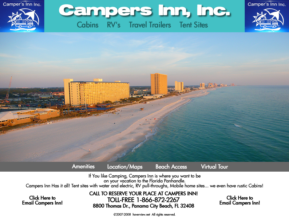 Campers Inn Panama City Beach Fl 32408
