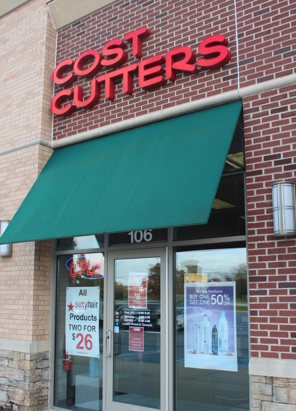 cost of haircut at cost cutters