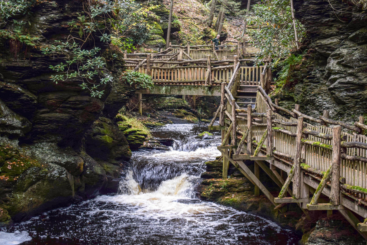 Map Of Bushkill Falls Bushkill Falls | Bushkill, Pa 18324