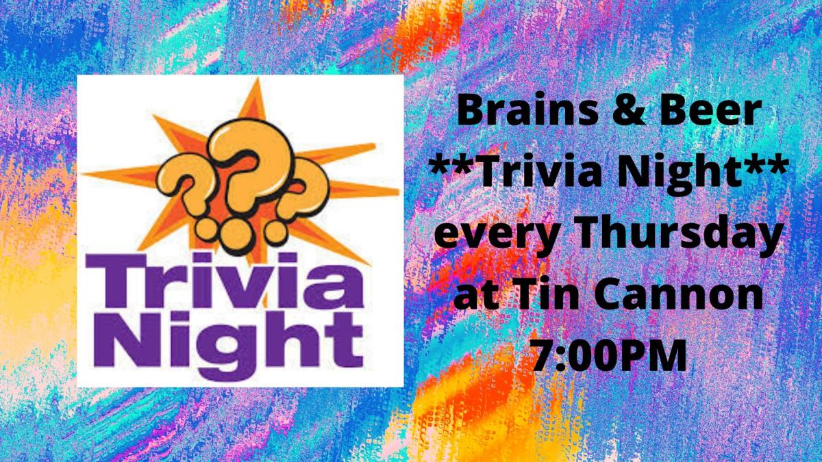 Brains Beer Trivia Night Every Thursday
