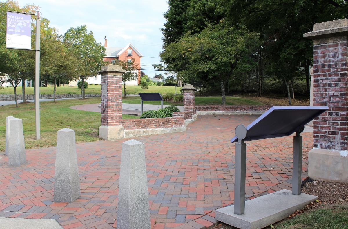 William Blackstone Monument Cumberland, RI 02864