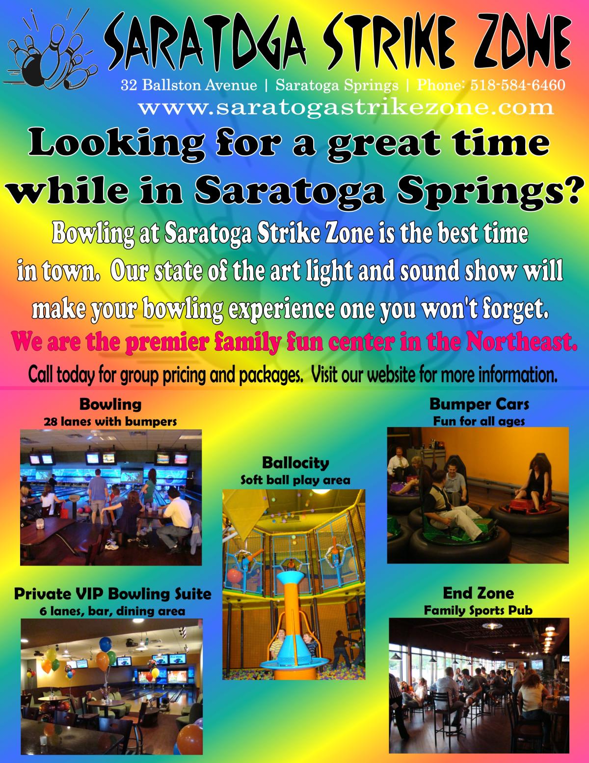 Saratoga strike zone coupon