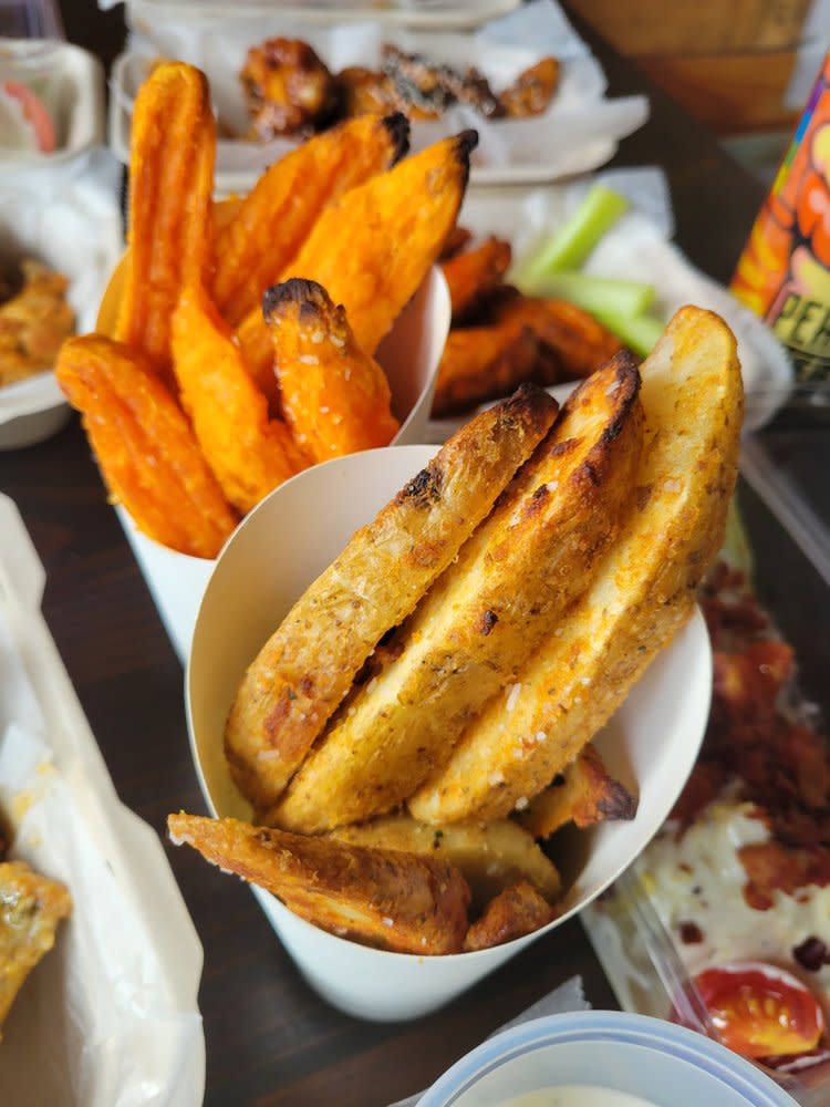 Bomb Wings + Wedges