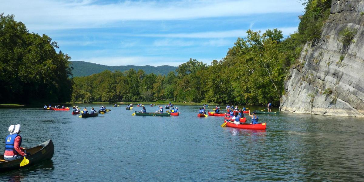 Shenandoah River Kayaking Map Shenandoah River, South Fork, Rockingham County