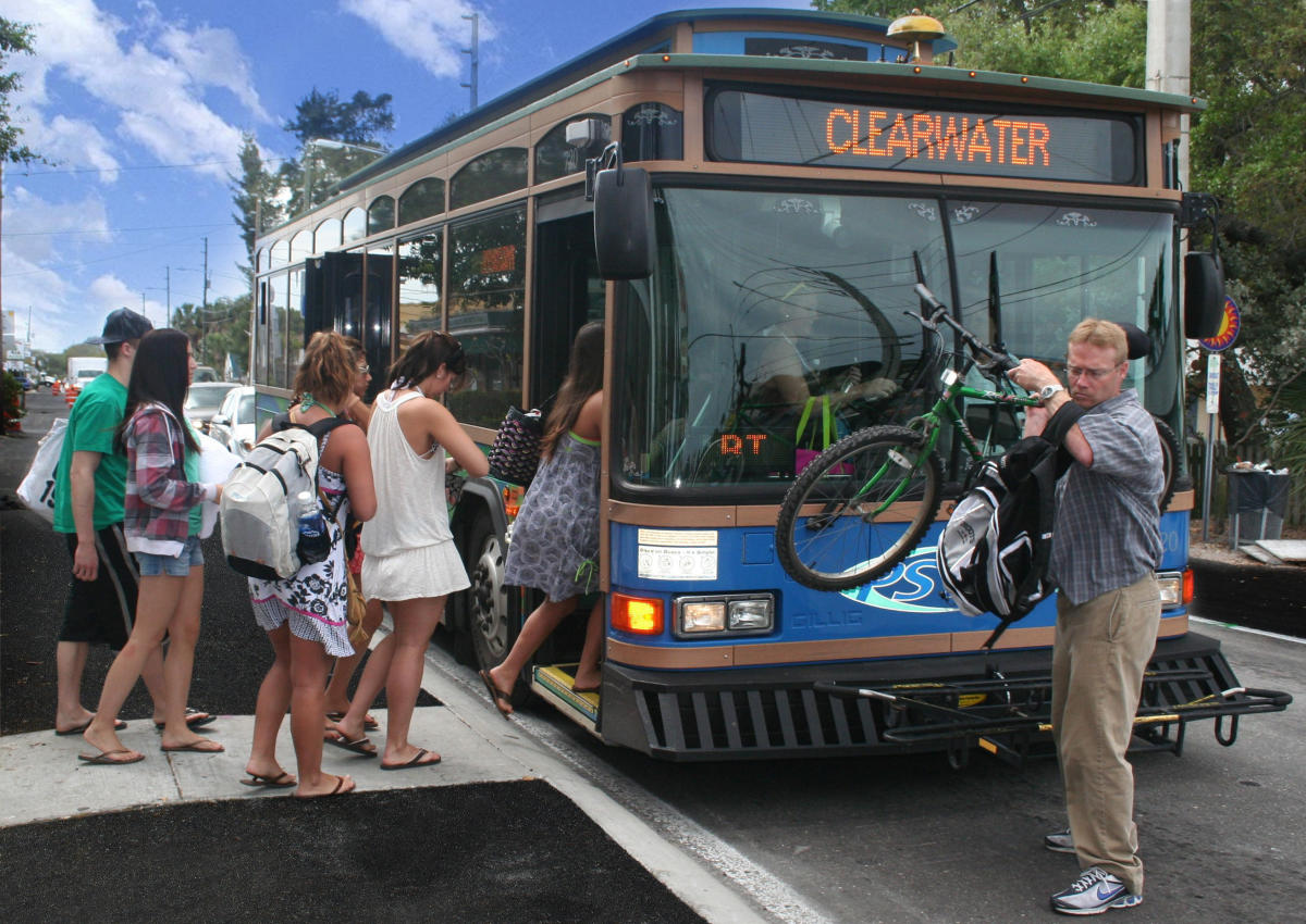 Suncoast Beach Trolley(PSTA) in St. Petersburg VISIT FLORIDA