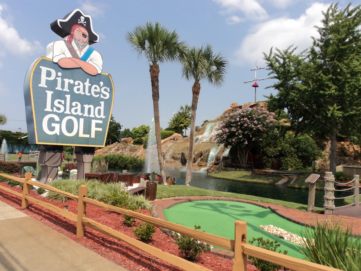 Pirate's Island Adventure Golf in Panama City Beach | VISIT ...