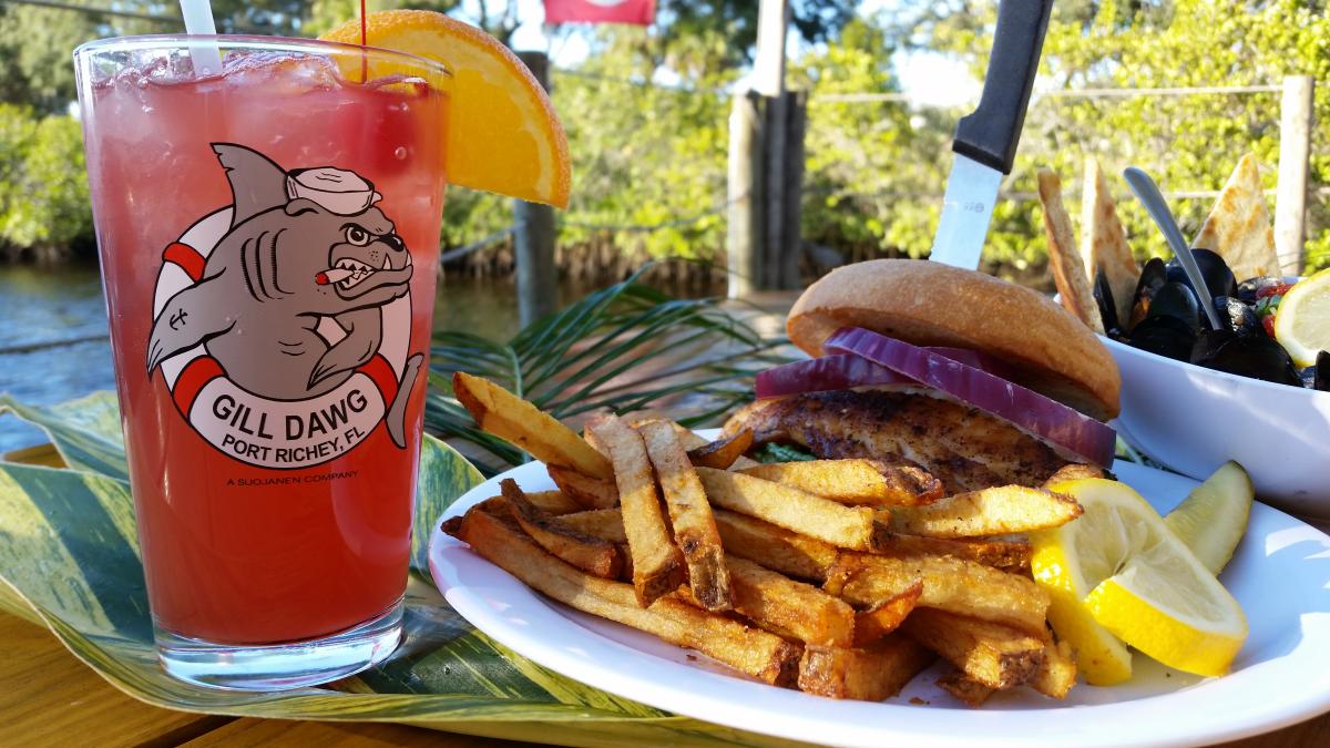 Gill Dawg Marina Tiki Bar & Grill in Port Richey VISIT FLORIDA