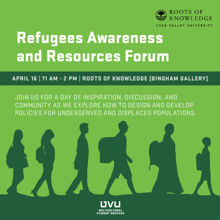 Refugees Awareness and Resources Forum (Free Event)