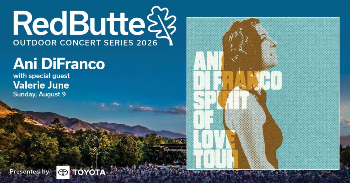 2026 Red Butte Outdoor Concert Series: Ani DiFranco