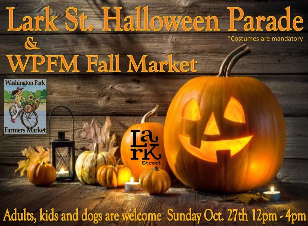 Lark St Halloween Parade and Fall Market. Click to enlarge Image.