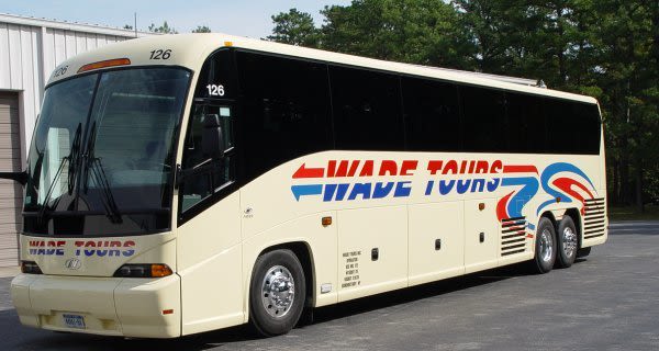 wade tours charter bus