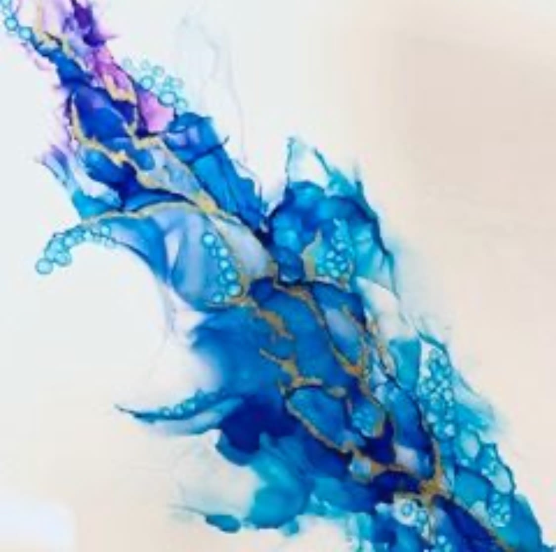 Alcohol Ink Abstract Paintings