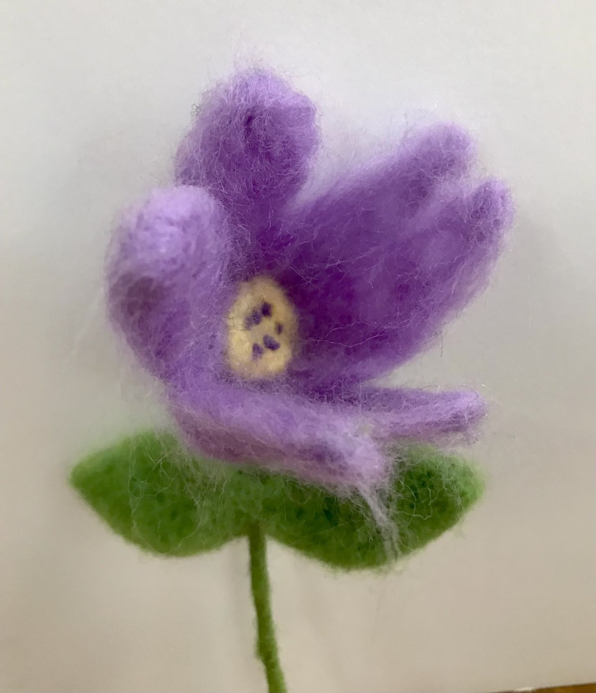 NeedleFelting Flowers Class