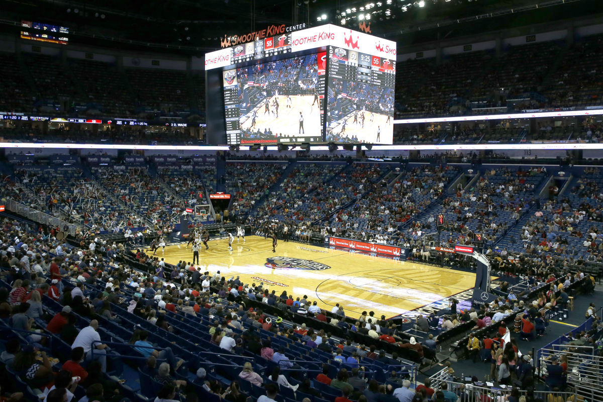 Smoothie King Center Pelicans Seating Chart